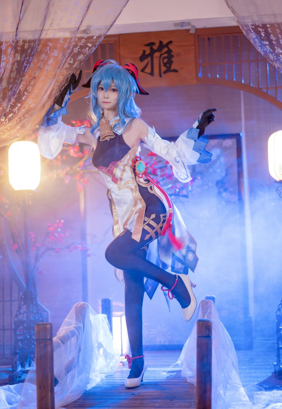 坂坂白原神甘雨 – 973