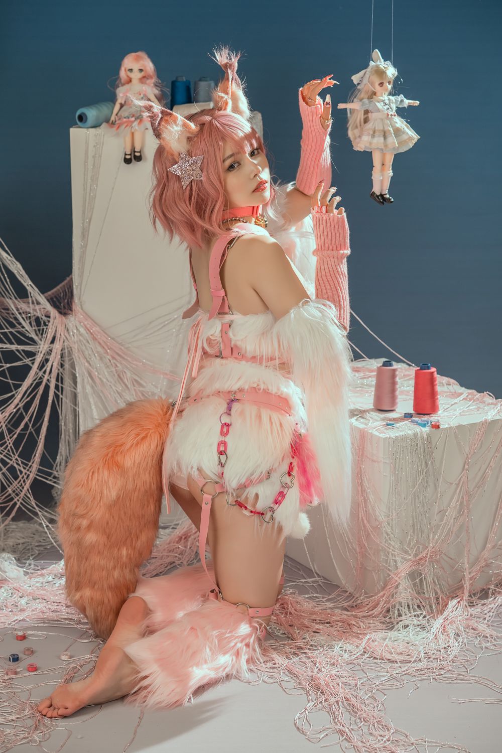 七月喵子幻想兽娘集日食蒂迟亚希 – 1195